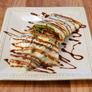 Fried Spicy Salmon Roll