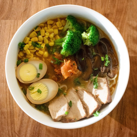 Miso Soup Pork Ramen