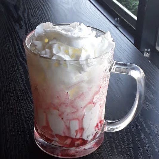 Coconut and Strawberry Iced Blend