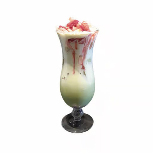 Strawberry Matcha Milk Tea