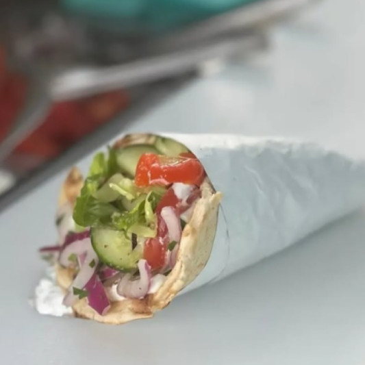 Veggie Pita Wrap