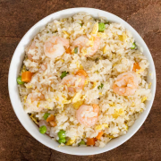 166. Prawn Fried Rice 蝦仁炒飯
