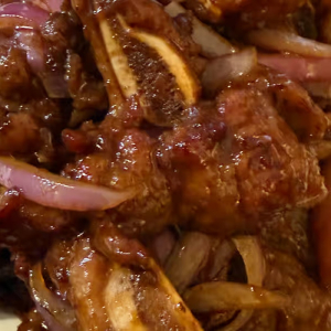 22. BBQ Beef Ribs 燒汁牛仔骨