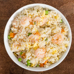166. Prawn Fried Rice 蝦仁炒飯
