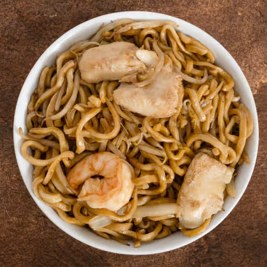 172. Hong Kong Style Combination Chow Mein 招牌煎麵