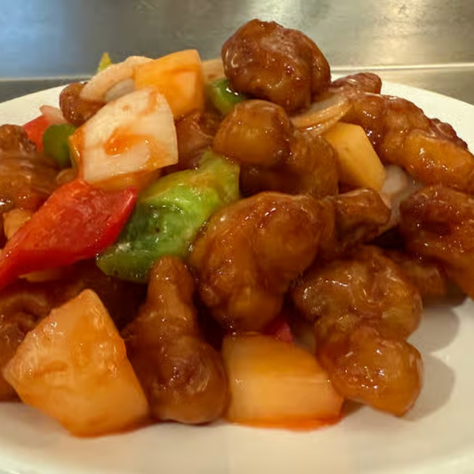 34. Hong Kong Style Sweet & Sour Pork 港式咕噌肉