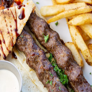 Beef Kofta Platter
