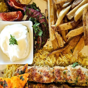 Chicken Kofta Platter