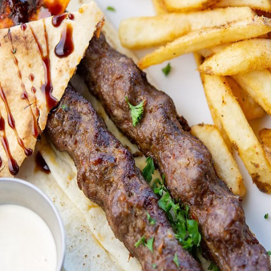 Beef Kofta Platter