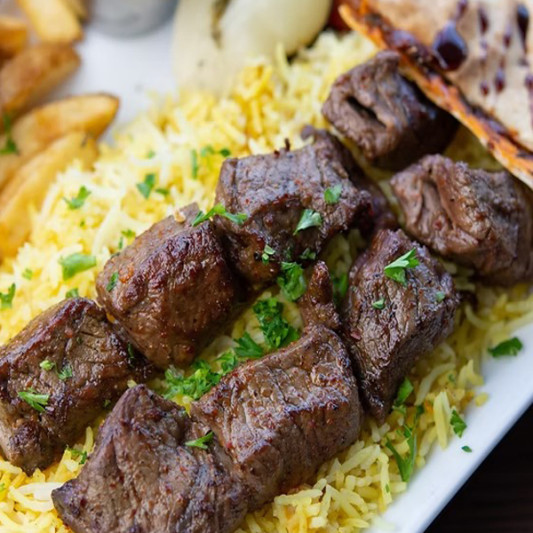 Shish Kebab (BBQ Beef Cubes)