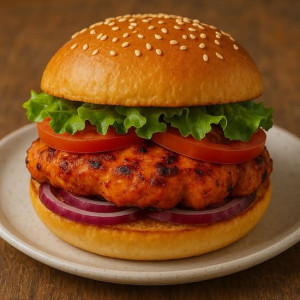 Chicken Tikka Burger