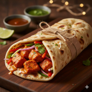 Butter Chicken Wrap