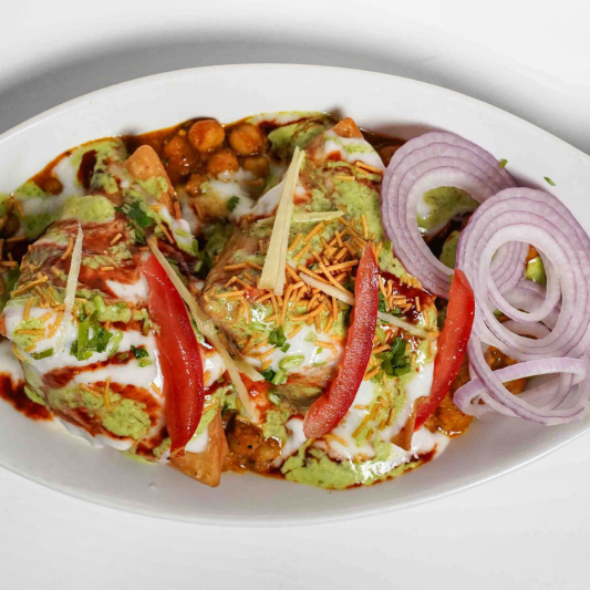 Samosa Chaat 