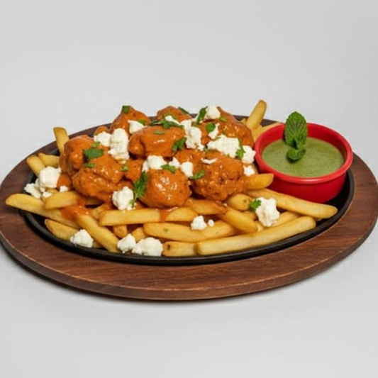 Butter Chicken Poutine