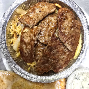 Grilled Beef Gyro Dinner
