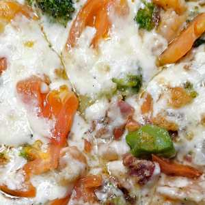 Shrimp Scampi Pizza