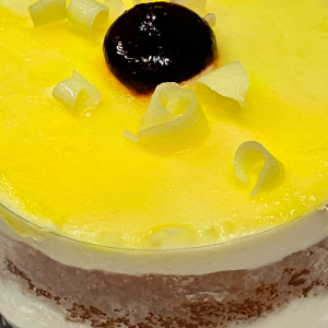Raspberry Lemon Drop Cake
