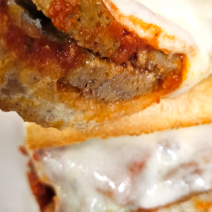 Meatball Parmesan Sub