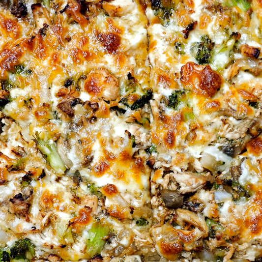 Teriyaki Chicken Pizza