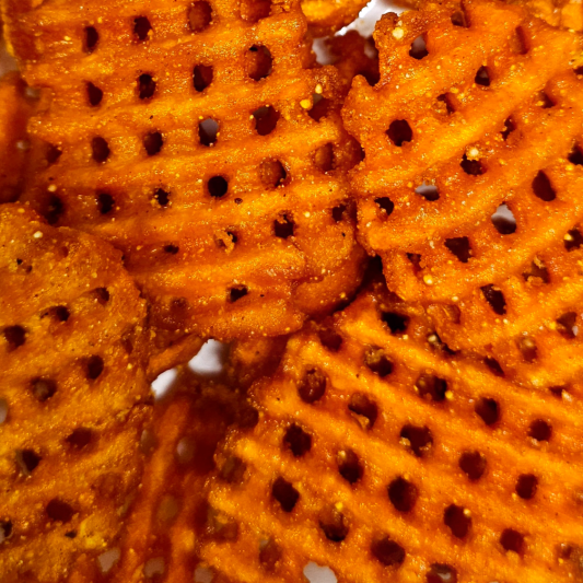 Waffle Sweet Potato Fries