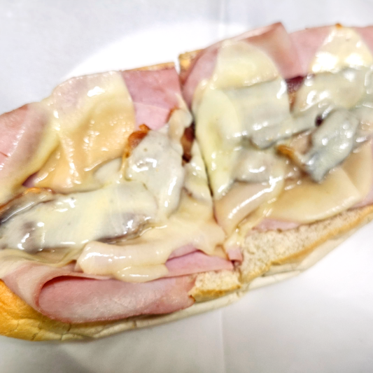 Ham with Bacon & Cheese Only Sub