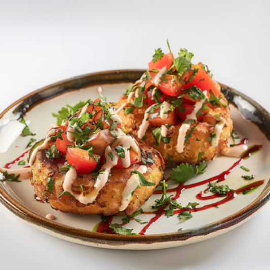 Aloo Tikki Chaat