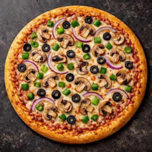 Loaded Veggie Lovers Pizza