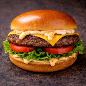 Loaded Beef Burger (Single)
