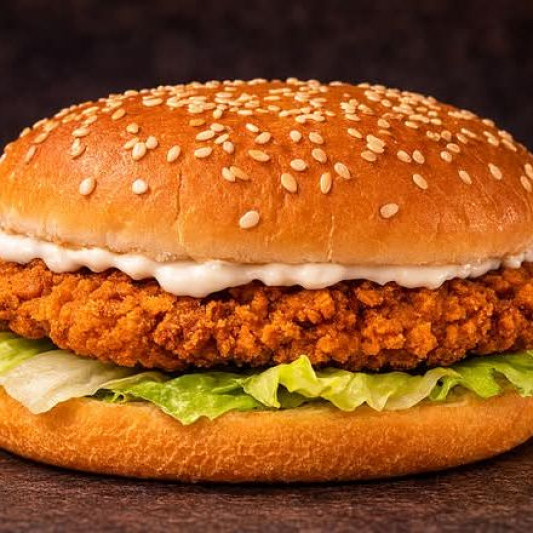 Loaded Chicken Zinger Burger (Single)
