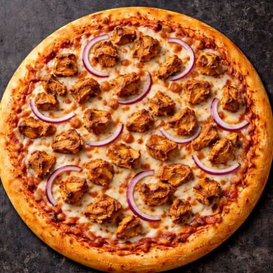 Loaded Chicken Shawarma Pizza