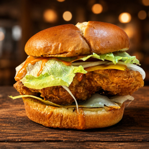3. Crispy Chicken Burger
