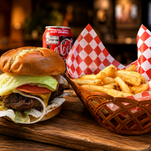6. Korean Bulgogi Burger Combo