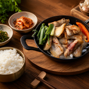 14. Charcoal-Grilled Pork Jowl BBQ