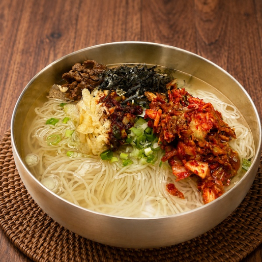 49. Kimchi Beef Hot Noodle Soup