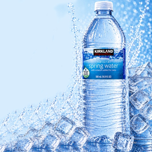 Bottled Water (Kirkland Natural Spring Water)