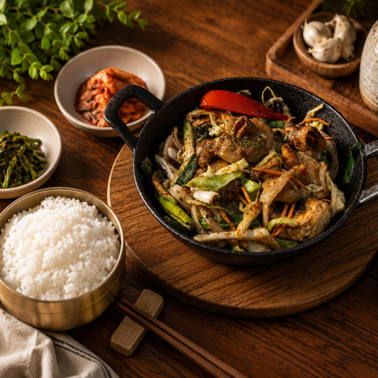 9. Garlic Soy-Marinated Pork Bulgogi