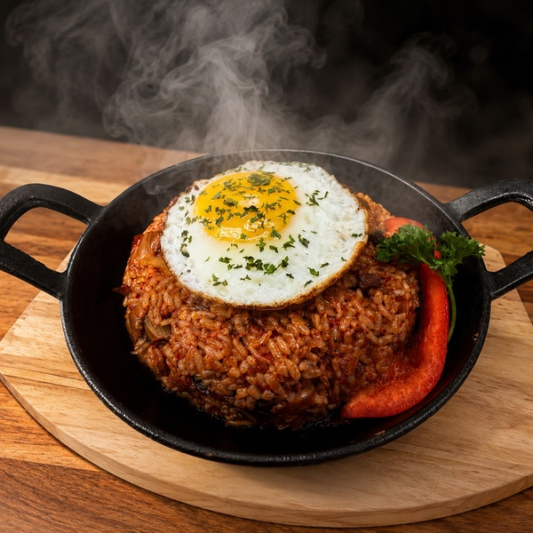 35. Pork Belly Kimchi Fried Rice