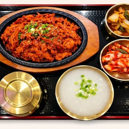Spicy Pork BBQ / 제육 정식
