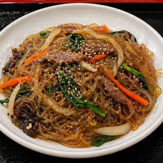 Japchae Korean Glass Noodles / 잡채