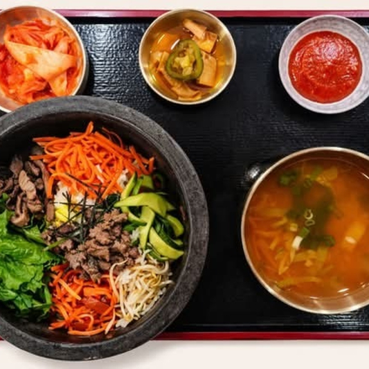 Hot Stone Bibimbap / 돌솥 비빔밥