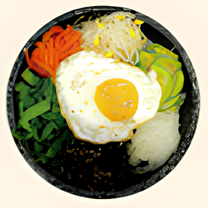 Hot Stone Bibimbap 돌솥비빔밥