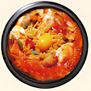 Ramyun Tofu Soup 라면순두부