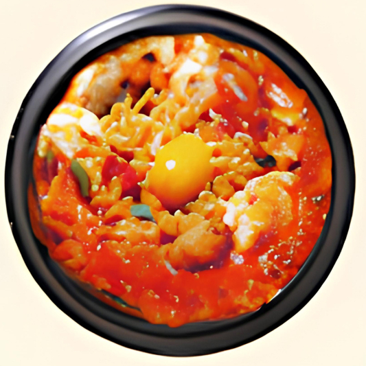 Ramyun Tofu Soup 라면순두부