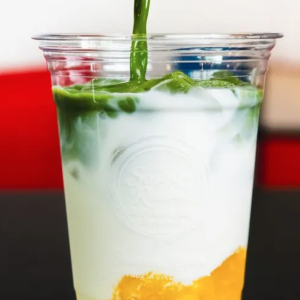 Mango Matcha Latte 