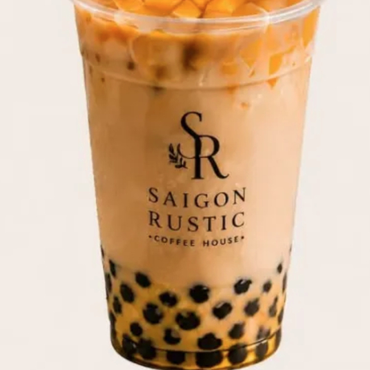 Oolong Peach Milk Tea 
