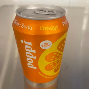Poppi Soda (Orange) (12 oz)