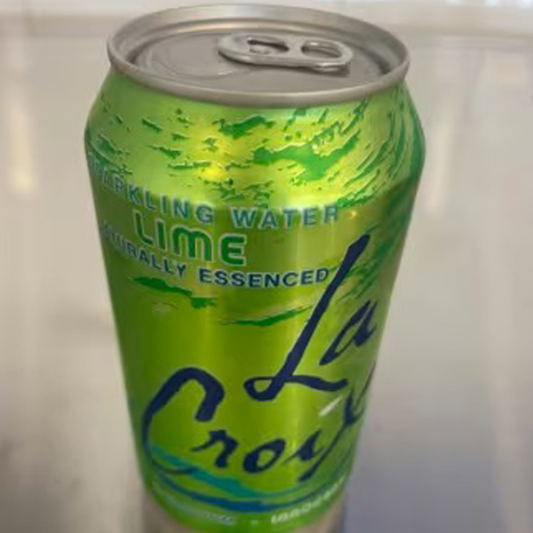 La Croix Sparkling Water (Lime) (12 oz)