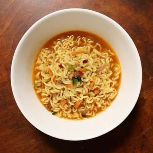 Korean-Style Instant Spicy Ramyun / 매운라면 