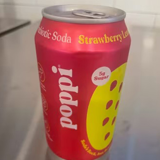 Poppi Soda (Strawberry Lemon) (12 oz)