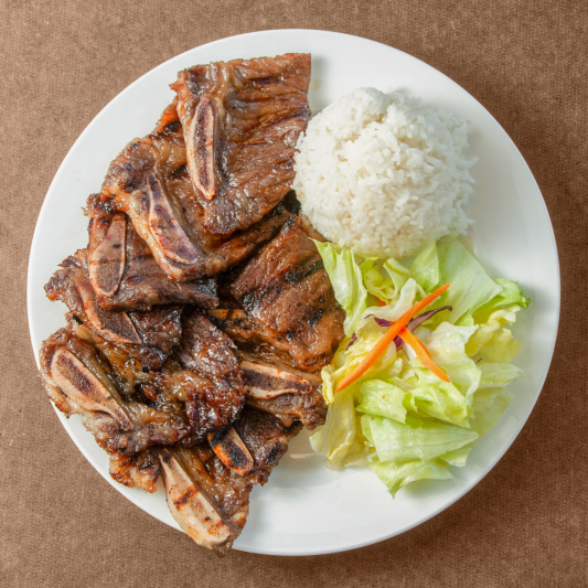 8. BBQ Short Ribs Teriyaki (3 pcs) 
